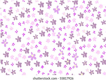 abstract background of pink and purple flowers