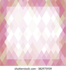 abstract background, pink rhombus
