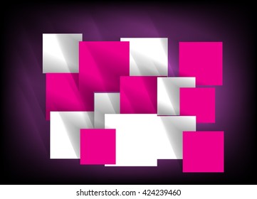 abstract background with pink rhombus