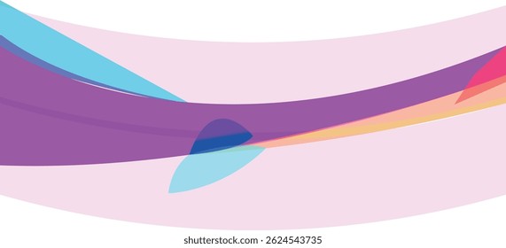 abstract background with pink ribbon