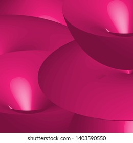 Abstract background with pink shapes overlapping each other. Vector texture EPS10