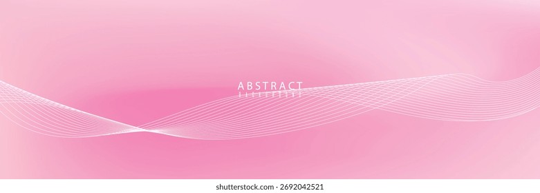 Fondo abstracto de color rosa Gradientes suaves. Diseño moderno de moda