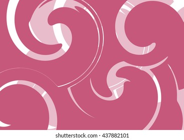 Abstract background with pink swirl pattern