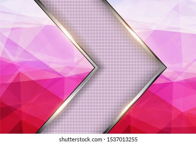 Abstract background pink texture triangle pattern.