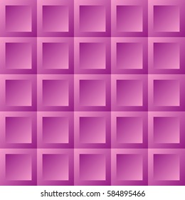 Abstract background pink tiles. Seamless pattern, vector illustration