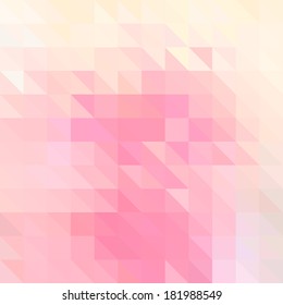 Abstract background, pink triangles