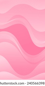 Abstract background pink white color with wavy lines and gradients is a versatile asset suitable for various design projects such as websites, presentations, print materials, social media posts 