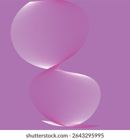 Abstract background with pink and white color. Digital frequency track equalizer. Stylized line art background. Vector illustration.