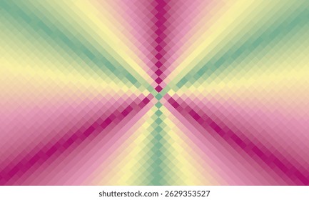 Abstracte achtergrond met pixelart