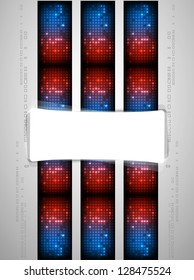 Abstract background. Pixel art. Vector