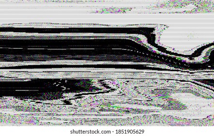 Abstract background pixel glitch texture. Digital distortion noise. Vector illustration.
