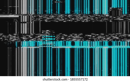 Abstract background pixel glitch texture. Digital distortion noise. Vector illustration.
