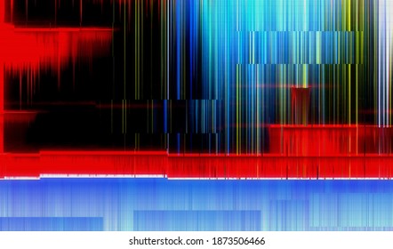 Abstract background pixel glitch texture. Digital distortion noise. Vector illustration.
