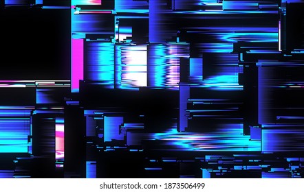 Abstract background pixel glitch texture. Vector illustration.

