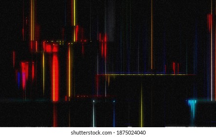 Resumen de la textura del brillo del píxel de fondo. Ruido de distorsión digital. Ilustración vectorial.
