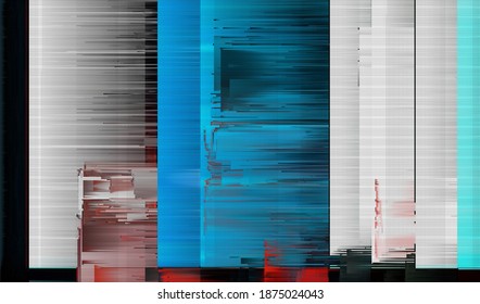 Abstract background pixel glitch texture. Vector illustration.
