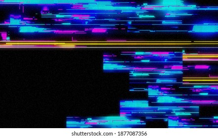 Abstract Background Pixel Glitch Texture Vector Stock Vector (Royalty ...