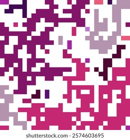 ABSTRACT BACKGROUND PIXEL PATTERN COLORFUL MOSAIC GRID DESIGN WITH GEOMETRIC SHAPES VECTOR TEMPLATE GOOD FOR MODERN WEBSITE, WALLPAPER, COVER DESIGN 