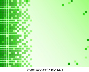 Abstract background with pixels. Vector