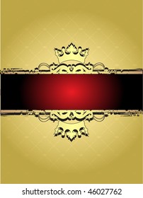 Abstract background with place for background