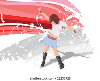 abstract background with place for text