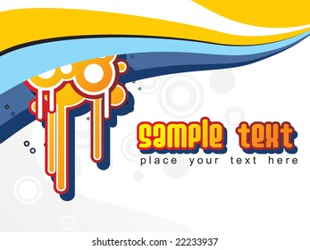 abstract background with place for text
