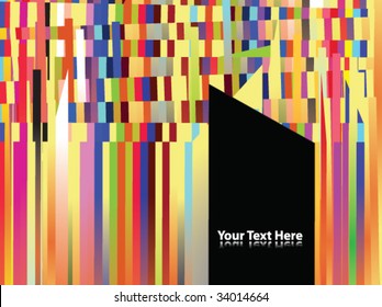 Abstract background with a place for text