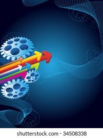 Abstract background with place for text