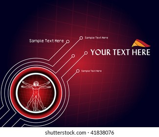 Abstract background with place for text