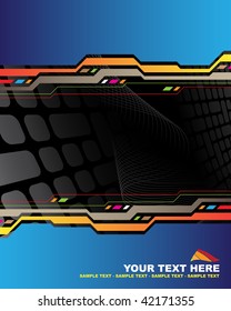 Abstract background with place for text