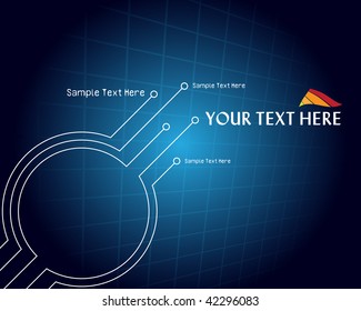 Abstract background with place for text