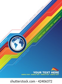 Abstract background with place for text