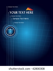 Resumen de fondo con lugar para texto