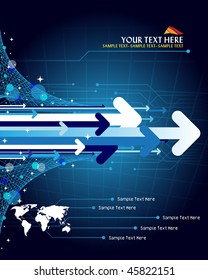 Abstract background with place for text