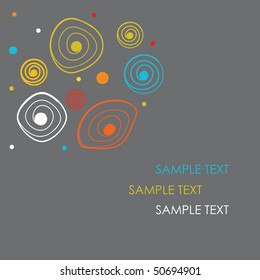 Abstract background with place for text