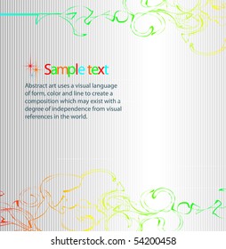 Abstract background. Place for text.