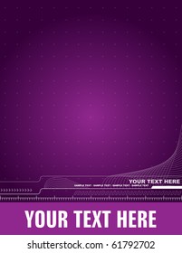 Abstract background with place for text