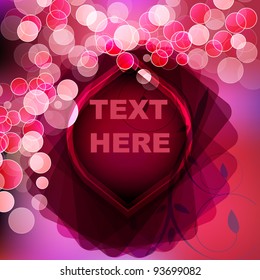Abstract background with place for text