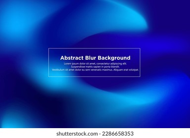 Abstract background with place for text. Blurred gradient backdrop. Vector illustration for your graphic design, template, banner, poster or website.