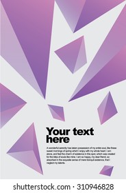 abstract background with place for text. Vector image.