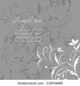Abstract background with place for your text. Greeting card.