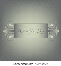 Abstract background with place for your text. Greeting card.Wedding card or invitation