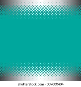 Abstract Background with place for your text. Halftone digital effect. Pixel Texture for design. Abstract geometric shape