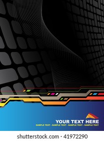 Abstract background with place for your text