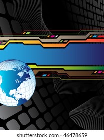Abstract background with place for your text