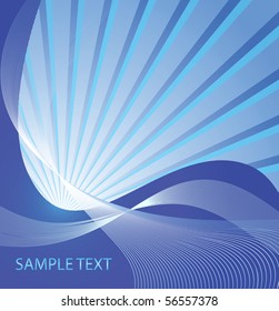 Abstract background with a place for your text. Vector illustration