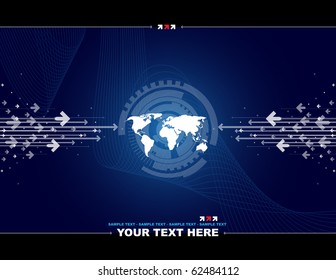 Abstract background with place for your text