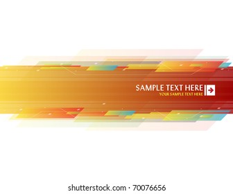 Abstract background with place for your text - Vector
