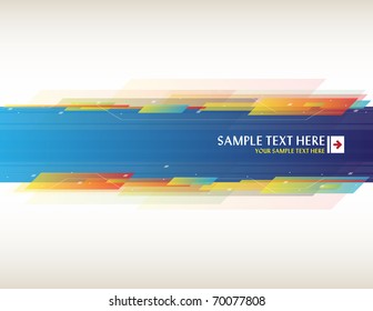 Abstrakter Hintergrund mit Platz für Ihren Text - Vektorgrafik