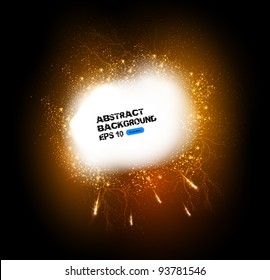 Abstract background, place for your text, easy color editable